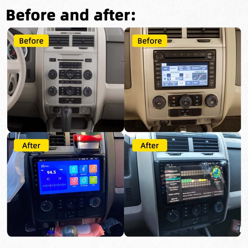Мултимедия за Ford Escape Mazda Tribute (2007-2012) 9“ - Image 3