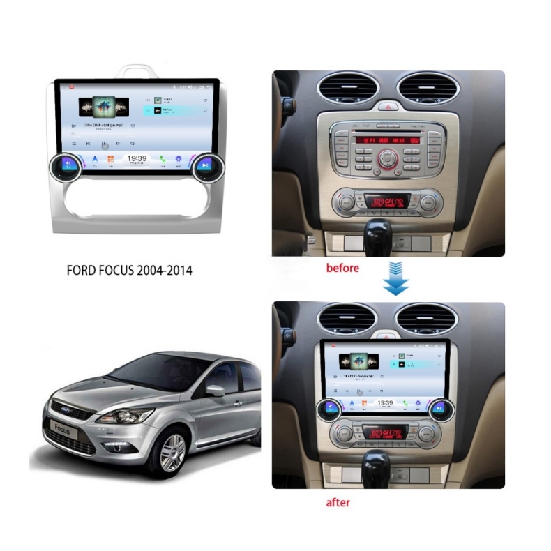 Мултимедия за Ford Focus (2004-2011) 11.5“ - Климатроник - Image 2