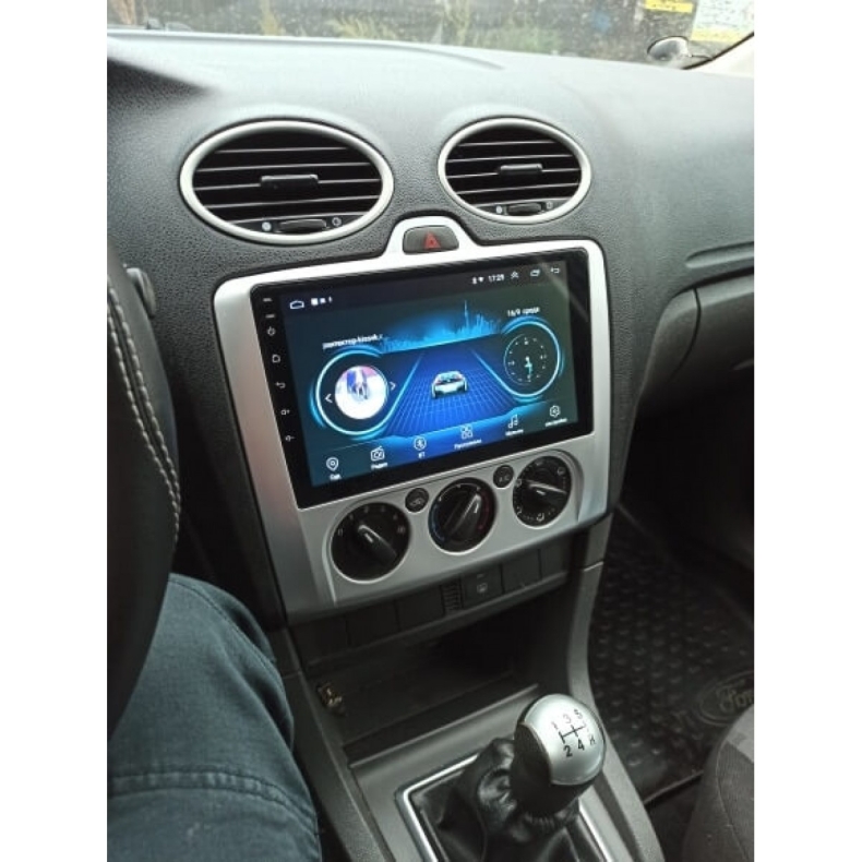 Мултимедия за Ford Focus (2004-2011) 9“ - Климатик - Image 4