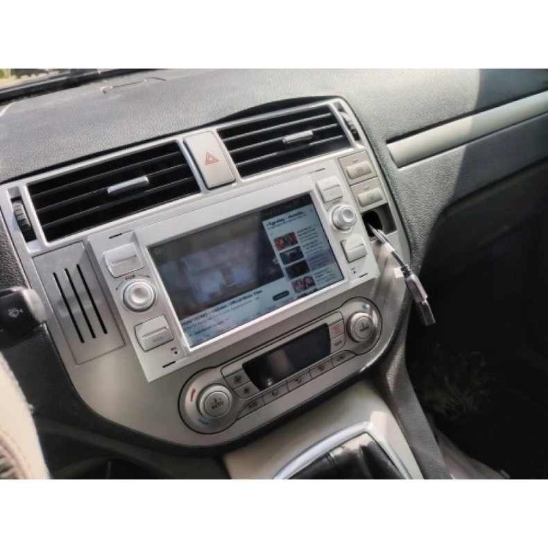Мултимедия за Ford Mondeo Focus C-Max 7" - Сребриста - Image 2