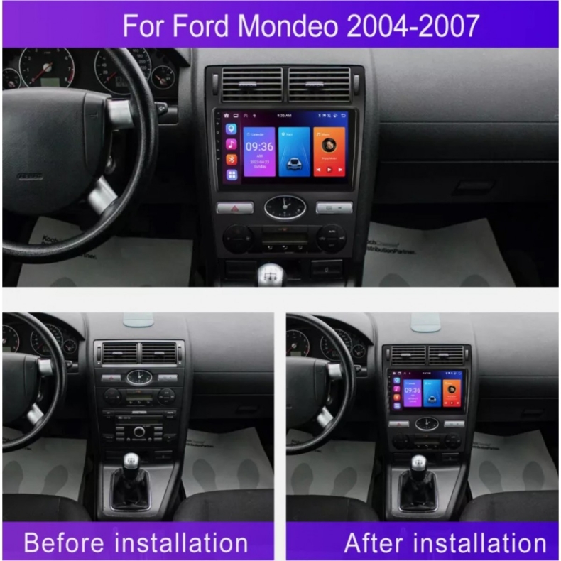 Мултимедия за Ford Mondeo MK3 (2004-2006) 9″ - Image 3