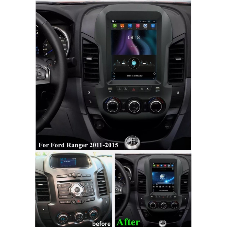 Мултимедия за Ford Ranger (2010-2016) 9.7" - Вертикална - Image 3