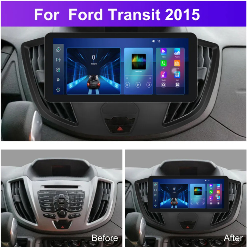 Мултимедия за Ford Transit (2015-2021) 12.3" - Тип C - Image 2