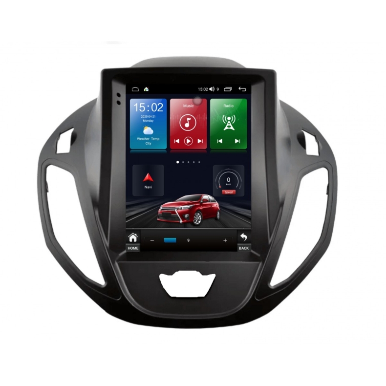 Мултимедия за Ford Transit Courier Tourneo Courier B-Max (2012-2017) 9.7" - Тип B – Вертикална