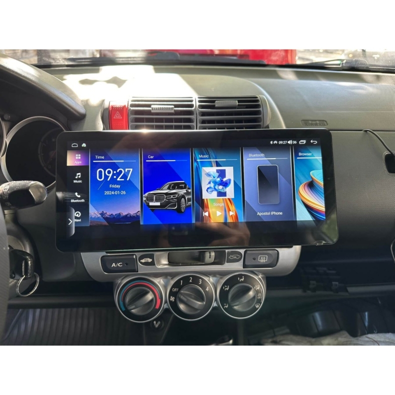 Мултимедия за Honda Jazz (2002-2007) 12.3" - Климатик - Image 3