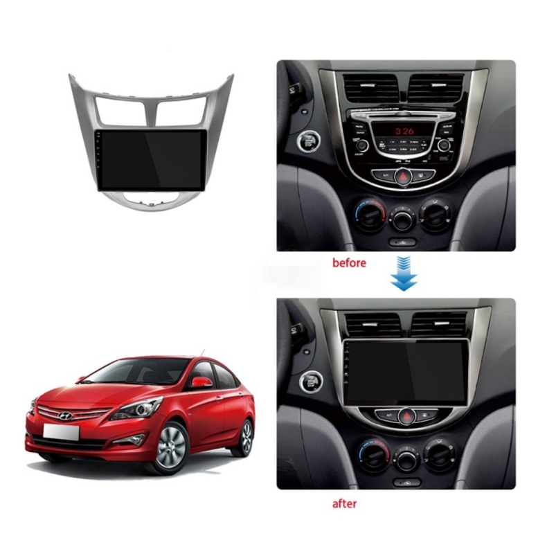 Мултимедия за Hyundai Accent (2010-2022) 9" - Image 3