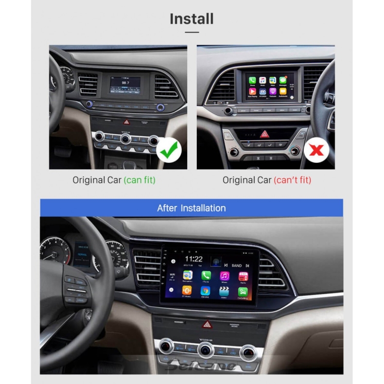 Мултимедия за Hyundai Elantra Avante (2018-2020) 9" - Image 3