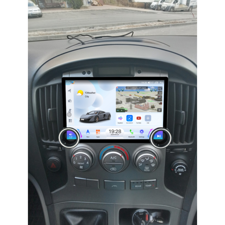 Мултимедия за Hyundai H1 Grand Starex (2007-2015) 11.5″ - Сива - Image 2