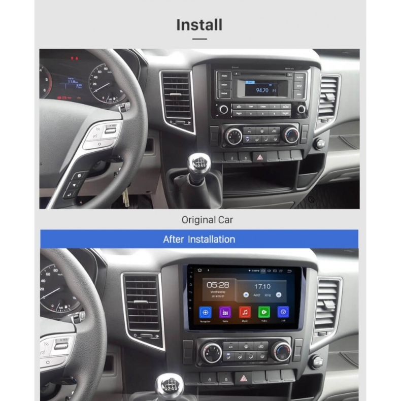 Мултимедия за Hyundai H350 Solati (2015-2021) 9" - Image 3