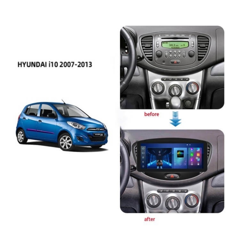 Мултимедия за Hyundai I10 (2007-2013) 12.3" - Image 2