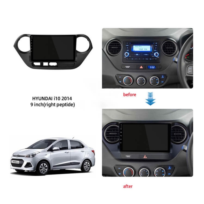Мултимедия за Hyundai I10 (2013-2019) 9" - Image 3