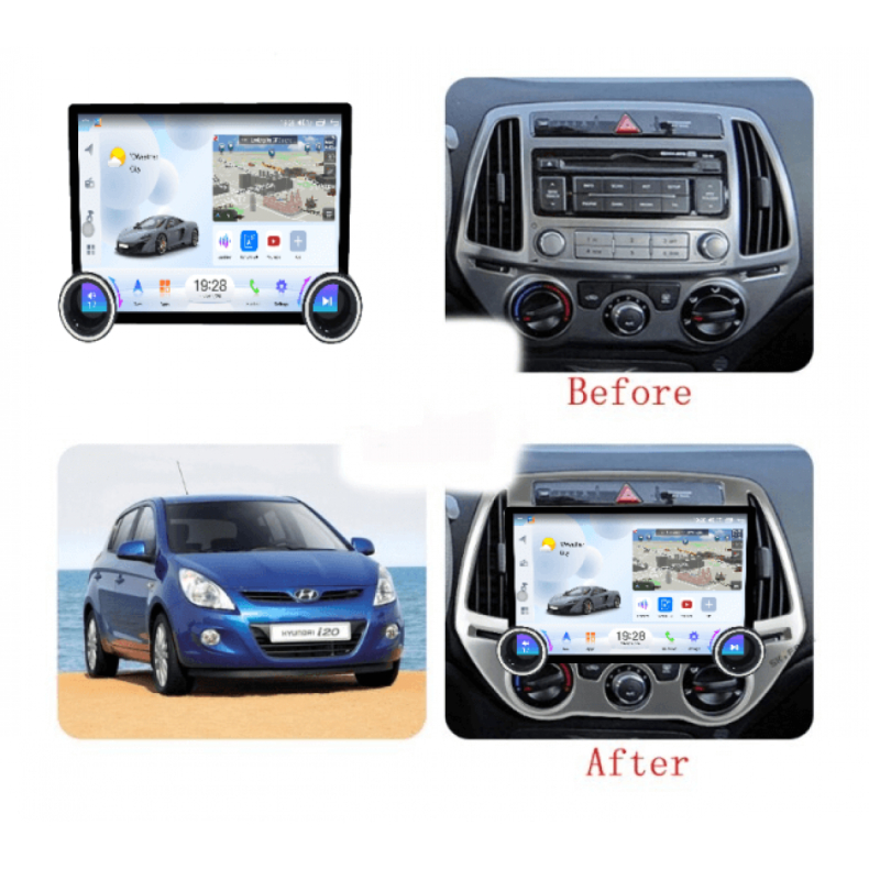 Мултимедия за Hyundai i20 (2008-2012) 11.5" - Image 2