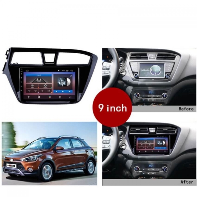 Мултимедия за Hyundai I20 (2014-2018) 9" - Image 3