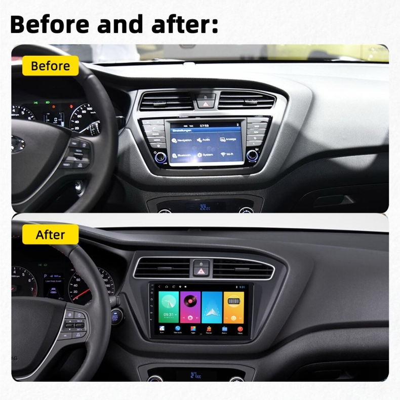 Мултимедия за Hyundai I20 (2018-2019) 9" - Image 4