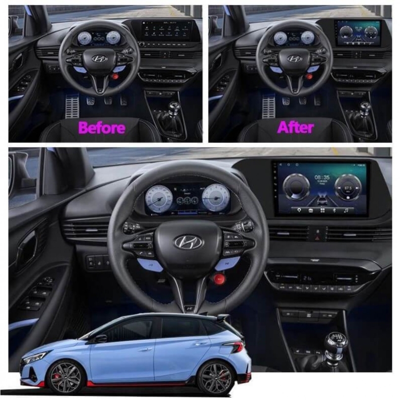 Мултимедия за Hyundai i20 Bayon (2021) 10″ - AND1 - Image 4