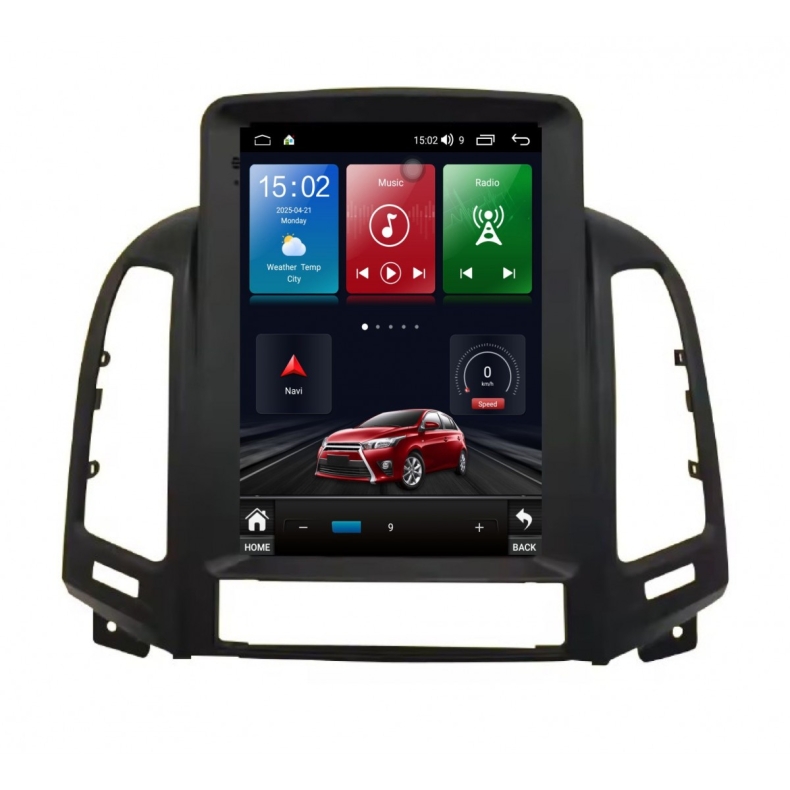 Мултимедия за Hyundai Santa Fe (2006-2012) 9.7" - Вертикална