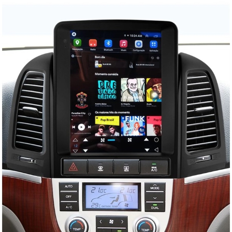 Мултимедия за Hyundai Santa Fe (2006-2012) 9.7" - Вертикална - Image 2