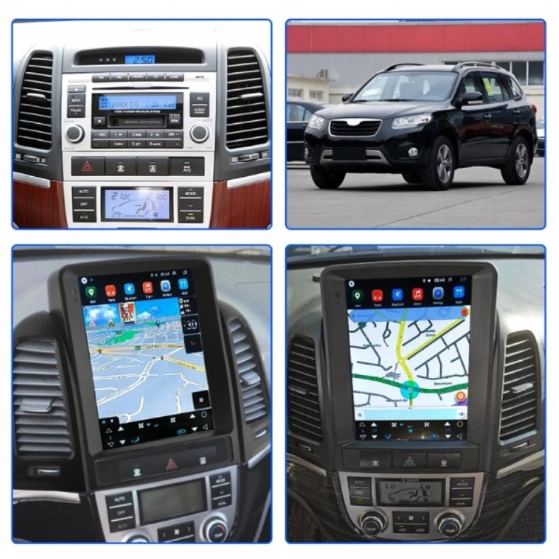 Мултимедия за Hyundai Santa Fe (2006-2012) 9.7" - Вертикална - Image 3