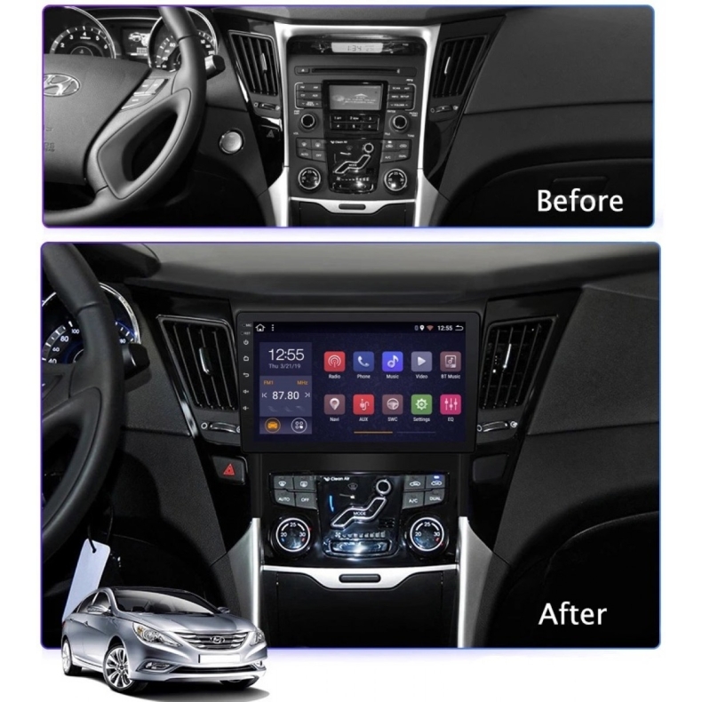 Мултимедия за Hyundai Sonata (2010-2015) 9" - Low - Image 3