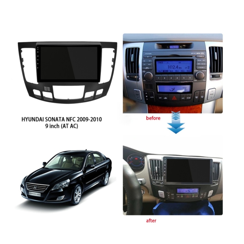 Мултимедия за Hyundai Sonata FACELIFT (2008-2010) 9" - Климатроник - Image 3