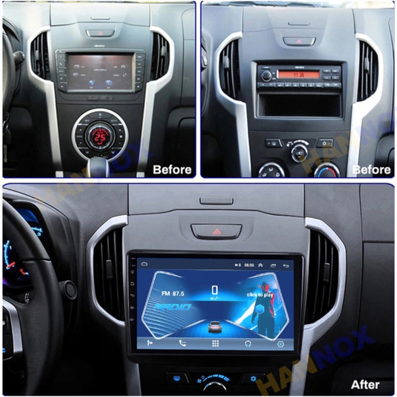 Мултимедия за Isuzu D‑Max (2011–2021) 9" - Image 2