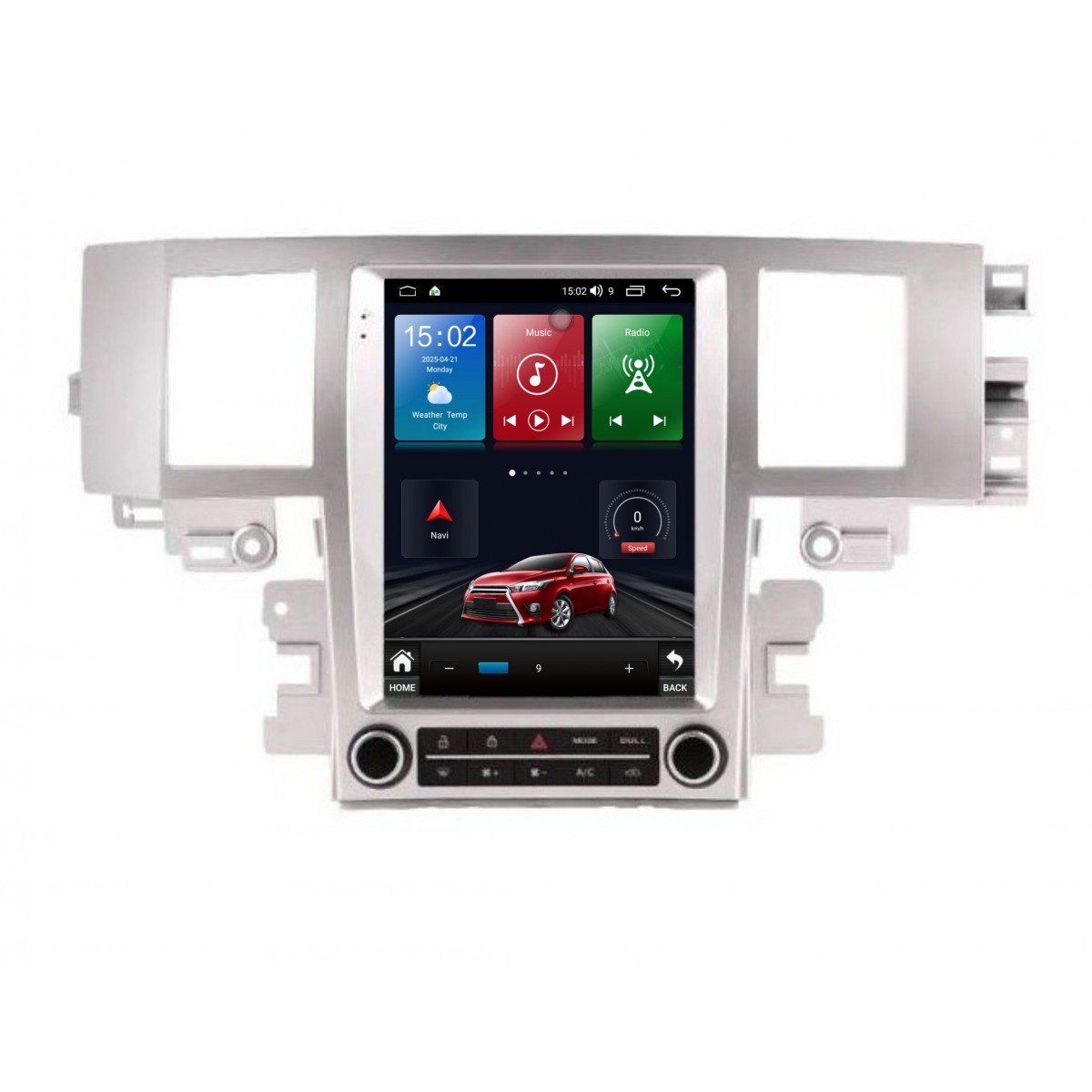 Мултимедия за Jaguar XF (2007-2015) Вертикална 9.7″ – Denso