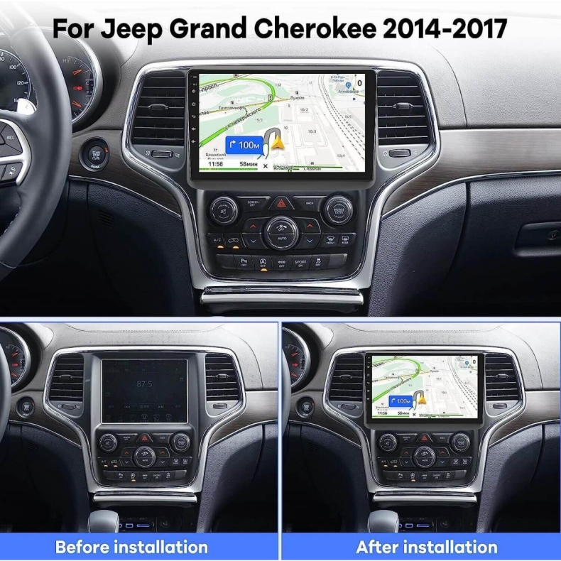 Мултимедия за Jeep Grand Cherokee (2014-2018) 9" - Image 4