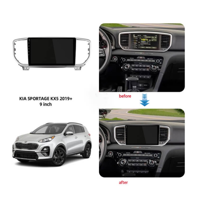 Мултимедия за Kia KX5 Sportage (2018-2021) 9" - Image 3