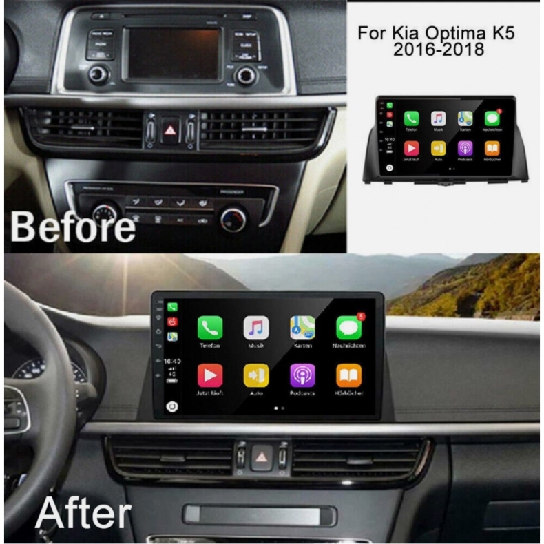 Мултимедия за Kia Optima K5 4 Gen (2016–2020) 9″ - 1DIN - Image 3