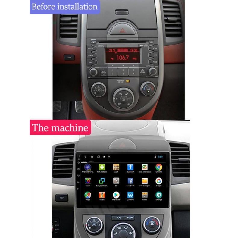 Мултимедия за Kia Soul (2010–2013) 9″ - Image 3