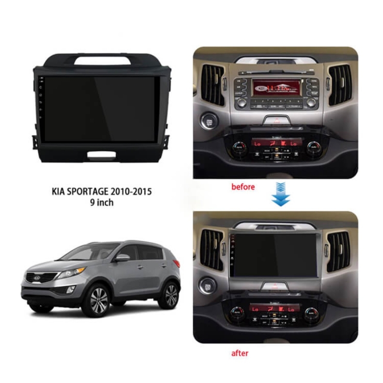 Мултимедия за Kia Sportage (2010–2015) 9″ - Image 3