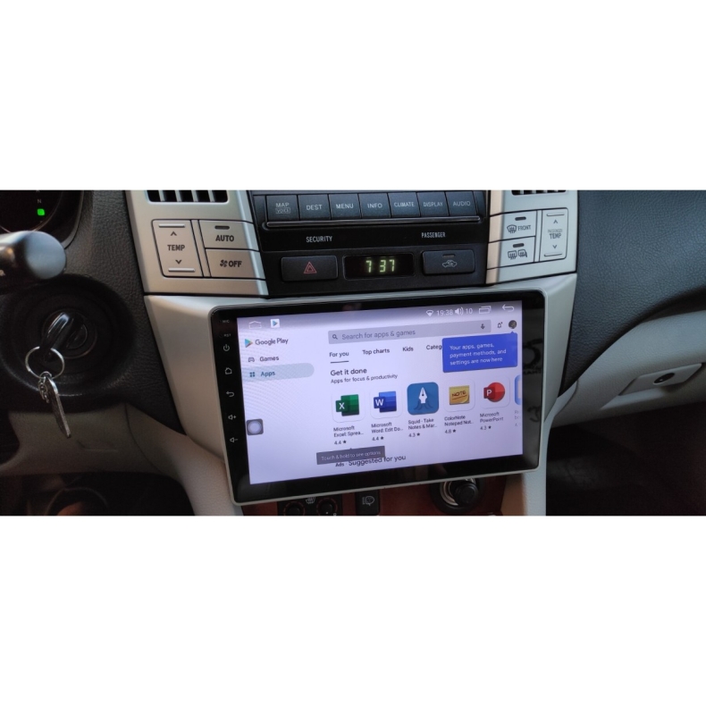 Мултимедия за Lexus RX300 RX330 RX350 RX400h Toyota Harrier (2003–2009) 9″ - Image 3