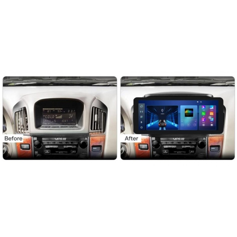 Мултимедия за Lexus RX300 Toyota Harrier (1998–2009) 12.3″ - Image 2