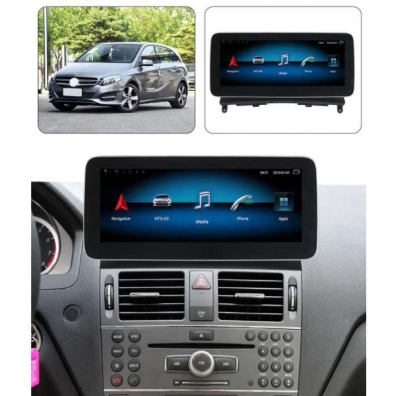 Мултимедия за Mercedes Benz C Class W204 (2011–2014) 12.3″ - NTG 4.5 - Image 2