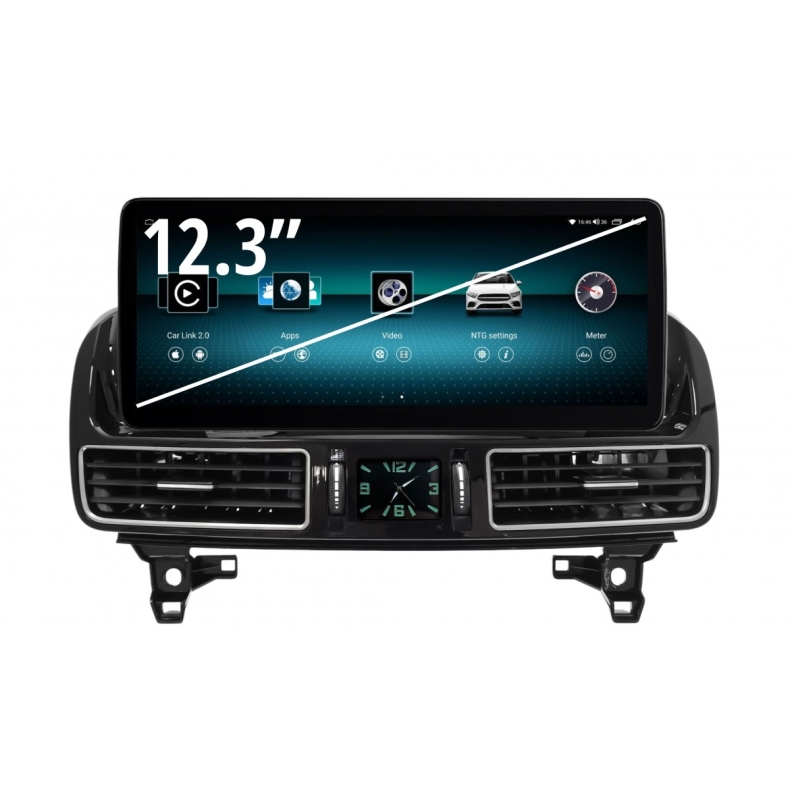 Мултимедия за Mercedes-Benz ML GLE W166 (2016-2019) GL GLS X166 (2016-2019) 12.3" - NTG 5.0