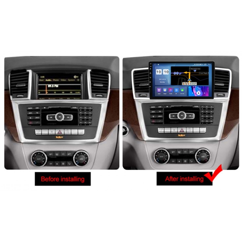 Мултимедия за Mercedes-Benz ML W166 (2011-2015) 9" - Image 3