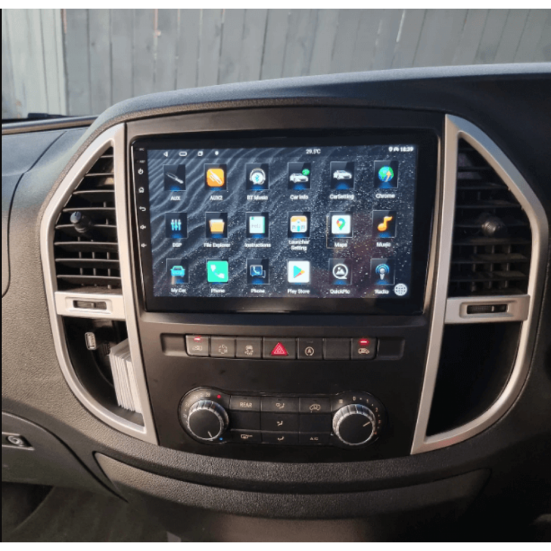 Мултимедия за Mercedes-Benz Vito Viano W447 (2014-2022) 10" - Image 4