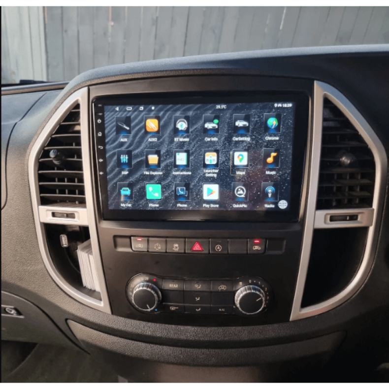 Мултимедия за Mercedes-Benz Vito Viano W447 (2014-2022) 10" - Image 4