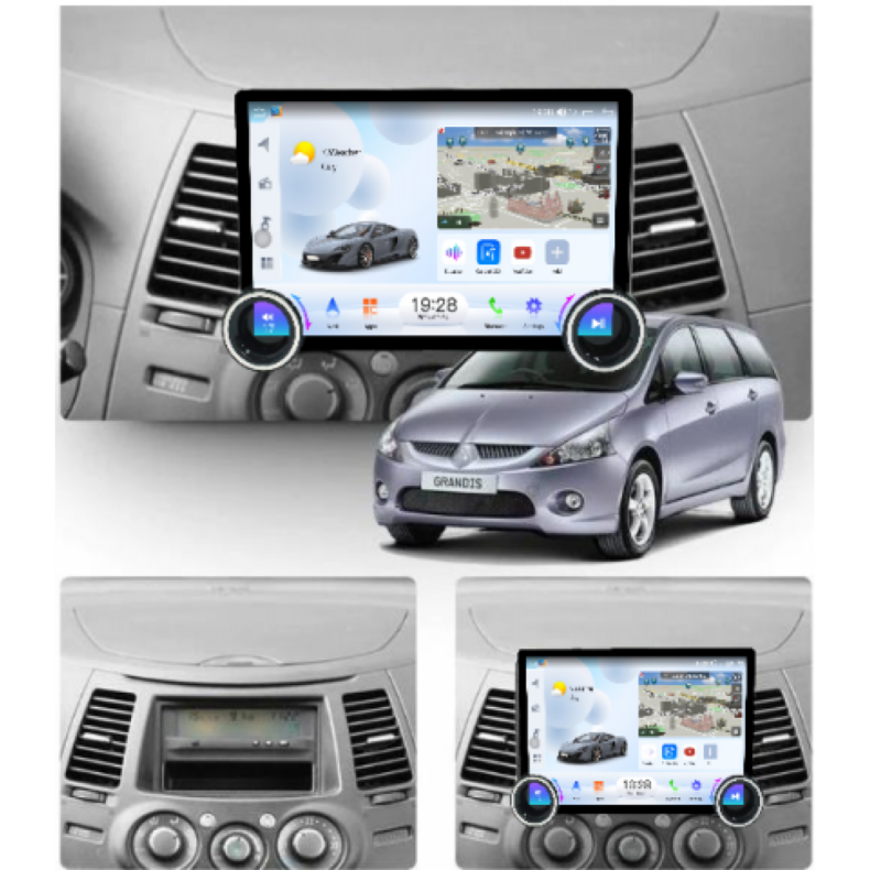 Мултимедия за Mitsubishi Grandis (2003–2011) 11.5″ - Image 2
