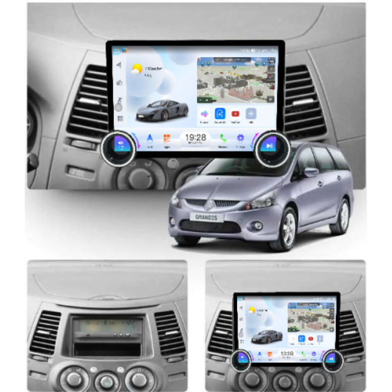 Мултимедия за Mitsubishi Grandis (2003–2011) 11.5″ - Image 2