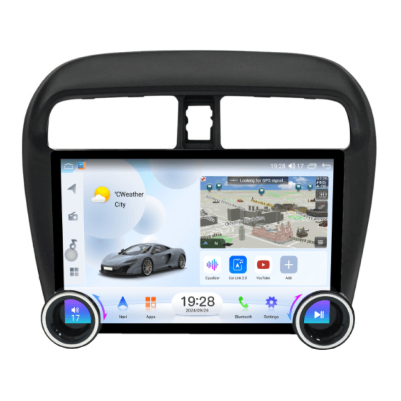 Мултимедия за Mitsubishi Mirage Attrage Space Star (2012–2022) 11.5″
