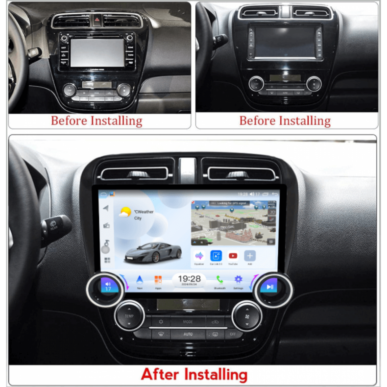 Мултимедия за Mitsubishi Mirage Attrage Space Star (2012–2022) 11.5″ - Image 2
