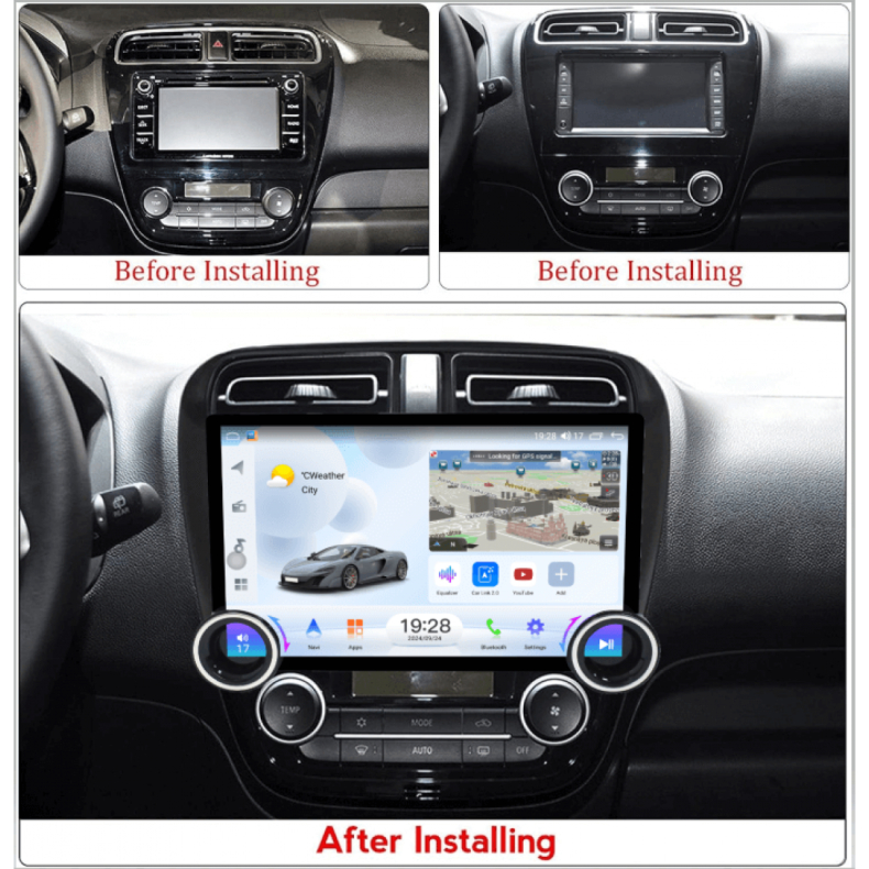 Мултимедия за Mitsubishi Mirage Attrage Space Star (2012–2022) 11.5″ - Image 2