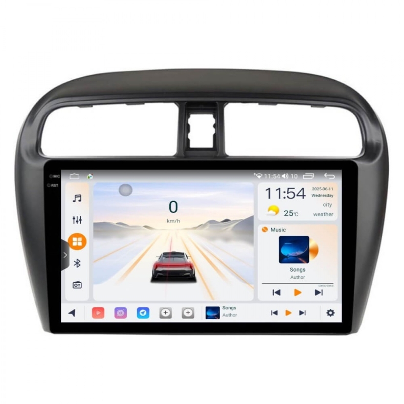 Мултимедия за Mitsubishi Mirage Attrage Space Star (2012–2022) 9″ - Image 2