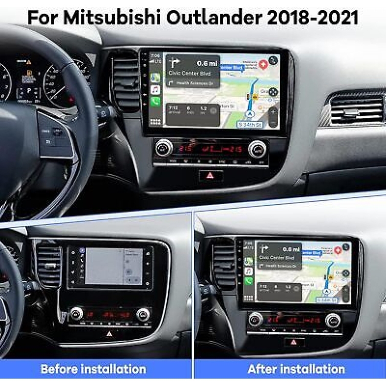 Мултимедия за Mitsubishi Outlander (2018–2022) 10″ - Image 3