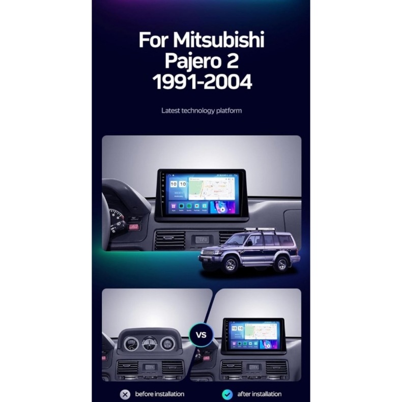 Мултимедия за Mitsubishi Pajero II (1991–2004) 9″ - Image 4