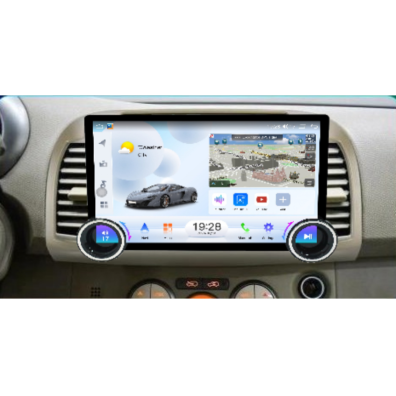 Мултимедия за Nissan Micra K12 (2002–2010) 11.5″ +9665 +MH-40 - Image 2