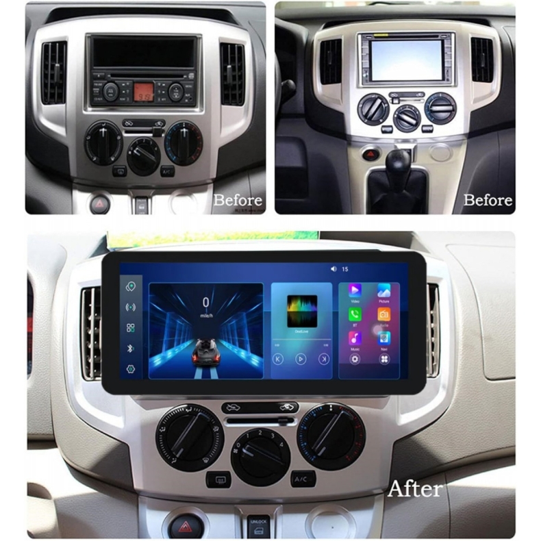 Мултимедия за Nissan NV200 (2011–2018) 12.3″ - Image 2