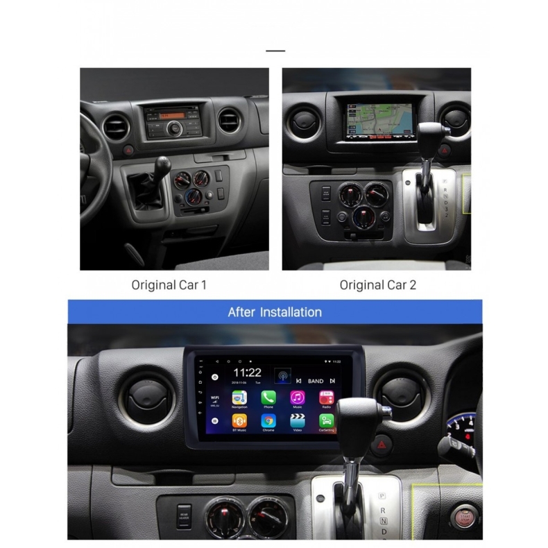 Мултимедия за Nissan NV200 (2011–2018) 9″ - Image 3