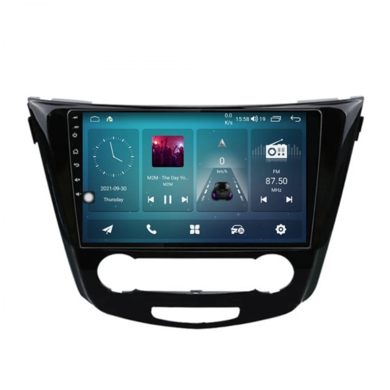 Мултимедия за Nissan Qashqai X-Trail Rogue (2013–2019) 10″ - Климатик